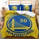 thumbnail image 1 of GOLDEN STATE WARRIORS Quilt Duvet Cover Set Home Textiles Soft Queen Double 3-Piece Bedding Set, 1 of 5