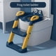 thumbnail image 3 of Auxiliary Toilet Ladder, Frog Children's Ladder Toilet Cute Trainer Supply For Kids, 3 of 4