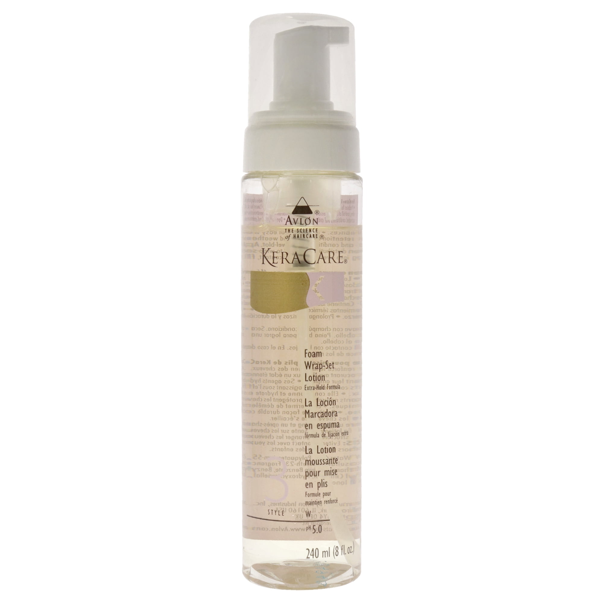 Loción Avlon Keracare Foam Wrap-set Fórmula Extra Firme 236ml Unisex