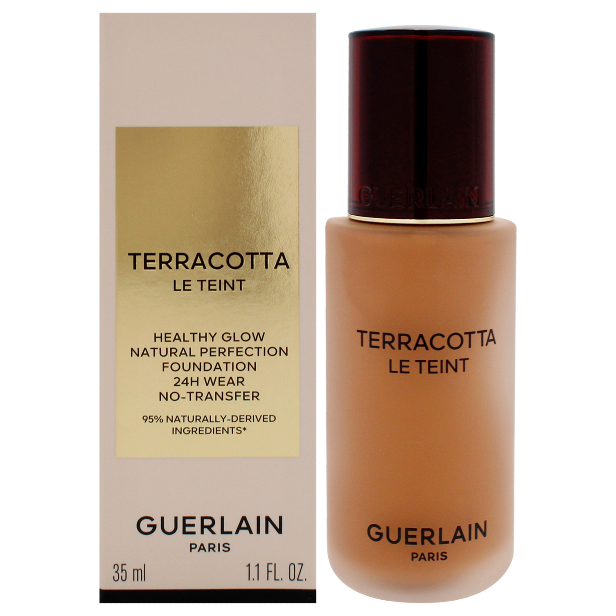 Guerlain - Base De Maquillaje Sin Transferencia Terracotta Le Teint H - N Neutral De Para - Base