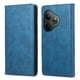 thumbnail image 1 of Funda tipo cartera con bloqueo RFID para Realme GT 6 5G Con tapa abatible, portatarjetas, cierre magnético, TPU y soporte Azul, 1 of 6