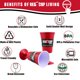 thumbnail image 4 of Copas de vino Red Cup Living reutilizables 414 ml (juego de 2), 4 of 5