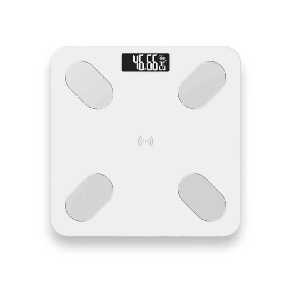 N-ofertas - Balanza Pesa Digital Inteligente App Bluetooth Báscula Blanco