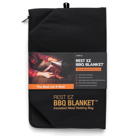 Bolsa aislante para reposar carne Rest EZ BBQ Blanket® negra