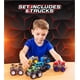 thumbnail image 2 of Coches de fricción Monster Trucks Team Power, paquete de 6 unidades, más de 3 años, 2 of 7