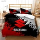 thumbnail image 1 of Fashion Moto enthusiasts Trend Duvet Cover luxury Casal Bedding sets Soft Quilt Cover and Pillowcases Single/Double/Queen/ Bed Sheets, 1 of 5