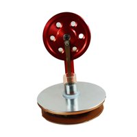 Bothyi - Equipo De Modelo De Motor De Baja Temperatura Modelo De Motor Stirling Generador De Motor Rojo