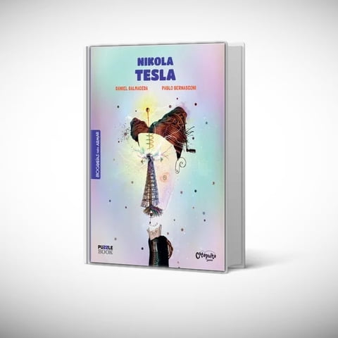 Catapulta Junior - Libro Nikola Tesla-Biografias Para Armar - Balmaceda