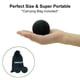 thumbnail image 3 of Pelota De Masaje Hard De 6 Cm Paquete De 2 Con Bolsa De Transporte Negra, 3 of 9