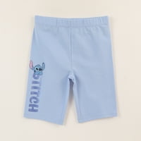 Calza Niña Biker Denim Celeste Lilo & Stitch Disney