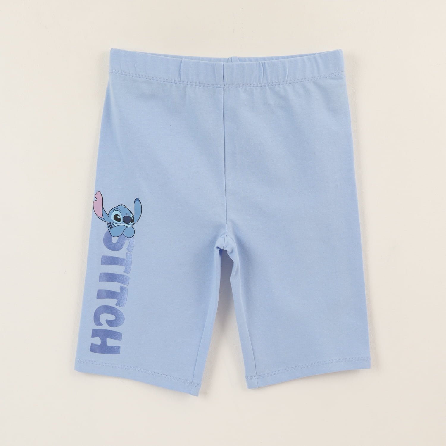 Calza Niña Biker Denim Celeste Lilo & Stitch Disney