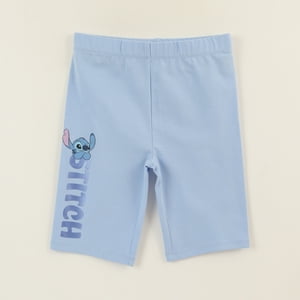 Calza Niña Biker Denim Celeste Lilo & Stitch Disney