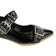 thumbnail image 5 of Zapato Agua de Coco Hebillas Negro, 5 of 6