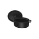 thumbnail image 4 of Olla holandesa de hierro fundido STAUB 27 cm negra para inducción, 4 of 6