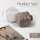 thumbnail image 4 of Salero MARBLOUS KRAFTS 8 cm Blanco 100 ml con tapa, 4 of 4