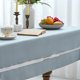thumbnail image 5 of Mantel EHouseHome 152x366 cm Azul con Encaje Impermeable, 5 of 8