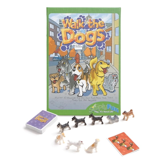 Juego De Matemáticas Simplyfun Walk The Dogs Para Niños Mayores De 8 Años
