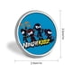 thumbnail image 2 of Niños Ninja-Theme Round Button Badge: Premium Metal Construction, Ideal for High-End Events 2.8 cm, 2 of 6