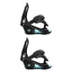 thumbnail image 1 of Fijaciones De Snowboard Para Niños Deportes De Invierno Patinaje Práctico Para Snowboard XS Negro Azul, 1 of 5