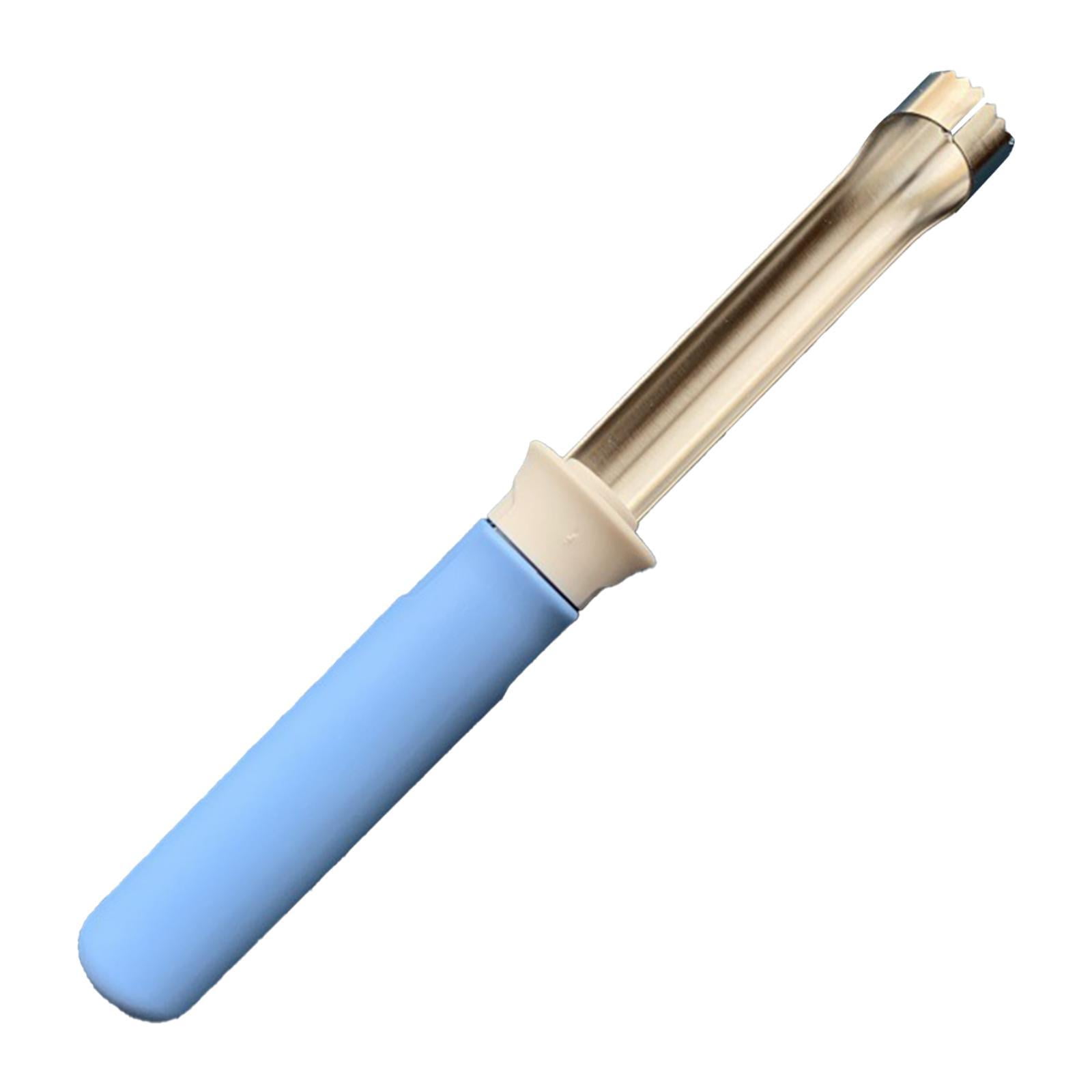 Magideal - Pear Corer Cutter Patata Pelebel Rápidamente Con Cuchillas Irregulares Extractor De Semillas De Pera Para Herramientas De Vegetales De Fruta Casera Azul