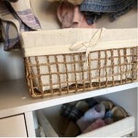 Decogreen - Canasto Rectangular Budha 34X25X16 Cm