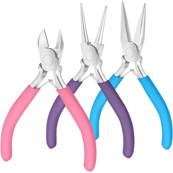 Set de pinzas para bisutería Shynek, 3 piezas, 1,0 mm