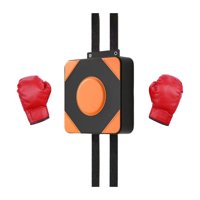 Ioensy - Almohadilla De Perforación Montada En La Pared Almohadilla De Entrenamiento De Cuero Pu Para Kickboxing Karate Estilo Cuadrado A