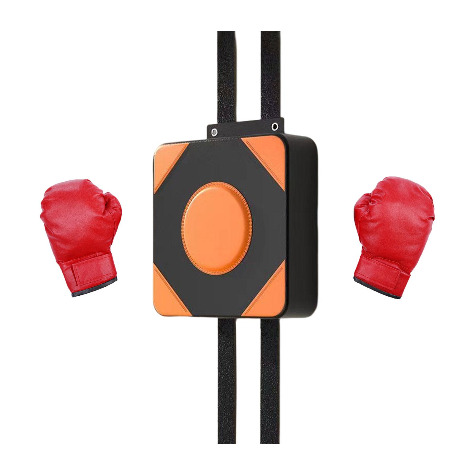 Ioensy - Almohadilla De Perforación Montada En La Pared Almohadilla De Entrenamiento De Cuero Pu Para Kickboxing Karate Estilo Cuadrado A