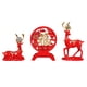thumbnail image 4 of Estatuas De Ciervos De Resina Manualidades Figuras De Renos De Comedor Para El Día De San Valentín Rojo, 4 of 5
