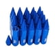 thumbnail image 1 of Set 20 Tuercas Blox Puntas 1.5 Colores Tunning Auto azul, 1 of 4