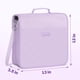 thumbnail image 5 of Carpeta SUNEE de 3 anillas, 7,6 cm, capacidad 600 hojas, color lavanda, 5 of 9