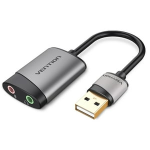 Vention - Tarjeta De Sonido Usb Externa Audio Hifi