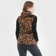 thumbnail image 2 of Polerón Mujer Coral Sin Mangas Animal Print Café Corona, 2 of 5