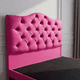 thumbnail image 3 of Cama 1,5 Plazas Ovalado, Incluye Base + Respaldo Fucsia Flobal, 3 of 4