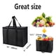 thumbnail image 4 of Bolsas aislantes para compras de comestibles musbus XL-Large, paquete de 2, negras, 4 of 6