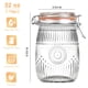 thumbnail image 2 of Frascos Mason Amzcku 32oz con Tapa Hermética 6 Unidades, 2 of 7