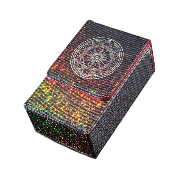 Caja De Almacenamiento De Cartas De Tarot, Contenedor A Prueba De Polvo, Elegante Estuche Portátil Para Tarjetas De Juego.