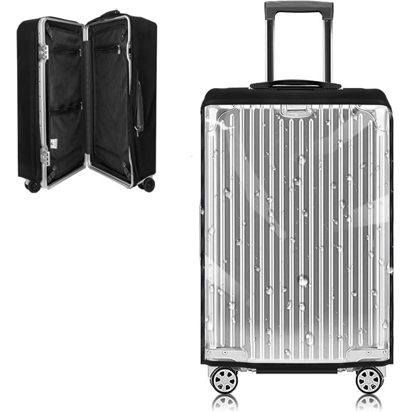 Funda Maleta Yotako PVC Transparente 43x27x60cm Impermeable