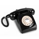 thumbnail image 2 of Teléfono de línea fija Home Creative 746 Retro giratorio negro, 2 of 8
