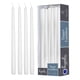 thumbnail image 1 of Taper Candles Hyoola, 10 pulgadas, blancas, sin goteo, sin perfume, paquete de 12, 1 of 8