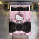 thumbnail image 1 of Hello Kitty Queen 3 Pieces Duvet Cover Set Full Size Super Soft Fade Resistant Microfiber, 1 of 4