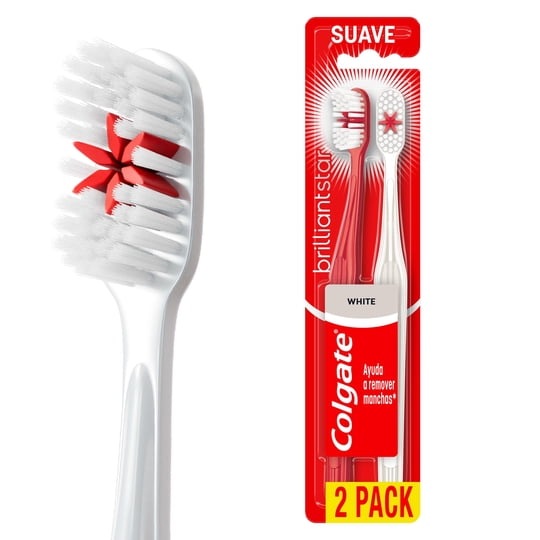 Cepillo De Dientes Brilliant Star Cerdas Suaves 2 Un Colgate