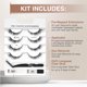 thumbnail image 3 of Kit de extensiones de pestañas Ardell Premapped Cat Eye, paquete de 4, 3 of 7