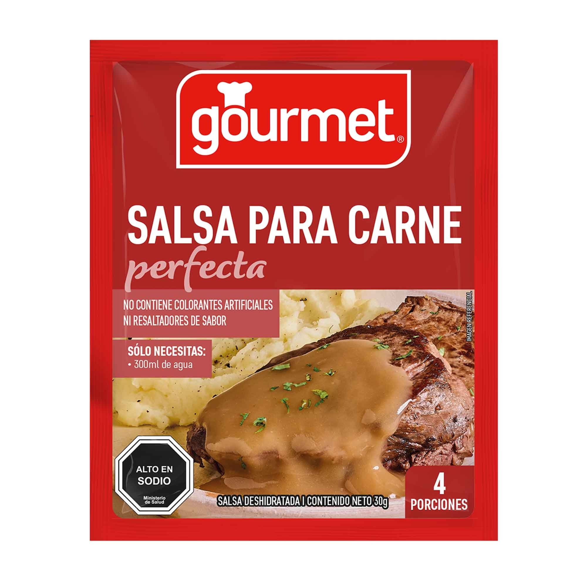 Salsa Carne (4 Porciones) Sobre 30 g Gourmet