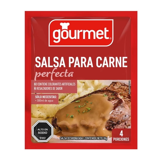 Salsa Carne (4 Porciones) Sobre 30 g Gourmet