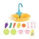 thumbnail image 2 of Fregadero De Cocina De Juguete Con Agua Corriente Regalo Para Ni?os Y Ni?as Color Amarillo, 2 of 5