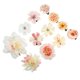 thumbnail image 1 of 12 piezas de clips de flores para el cabello, flores falsas para el cabello, accesorios de flores para el cabello para mujeres y niñas, rosa blanco, 1 of 7