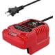 thumbnail image 1 of Mini Cargador Compatible con Batería Craftsman 20V V20 Reemplazar para Carga CMCB104 para Batería V20 CMCB205 CMCB204 CMCB206 CMCB202 CMCB201 (No para 12V), 1 of 7