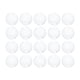 thumbnail image 1 of Parte Posterior Plana Semiredonda Para Fabricación De Joyas, Cabujones De Cristal Para Manualidades, Azulejos De Cúpula, 20mm, 20 Piezas, 1 of 5
