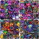 thumbnail image 1 of Paquetes de stickers Kedikamodi para botella de agua, 200 piezas, impermeables, 1 of 7